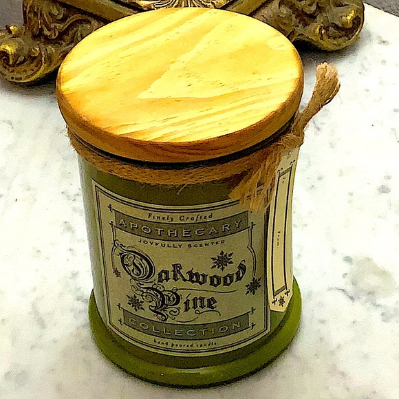 HAVEN STREET CANDLE OAKWOOD PINE RICHLY WOOD WICK NEW 15 OZ - Picture 2 of 4